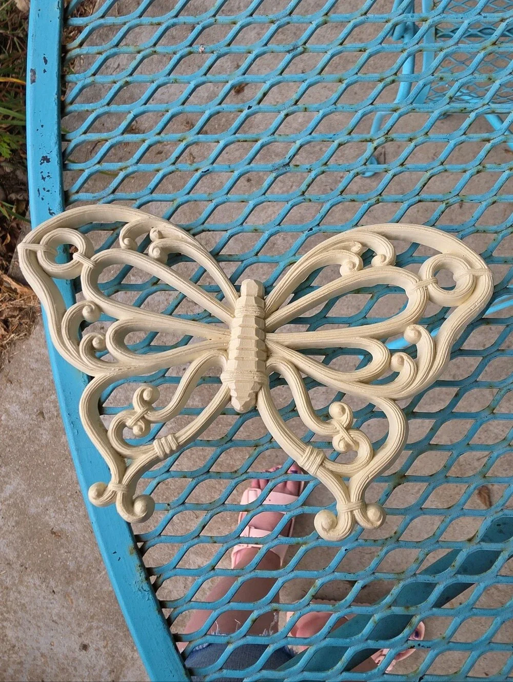 Vintage HOMCO Home Interiors Syroco Butterflies MCM Wall Decor Set of 3